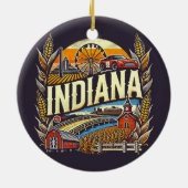 Indiana Keramik Ornament (Hinten)