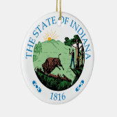 Indiana Keramik Ornament (Rechts)