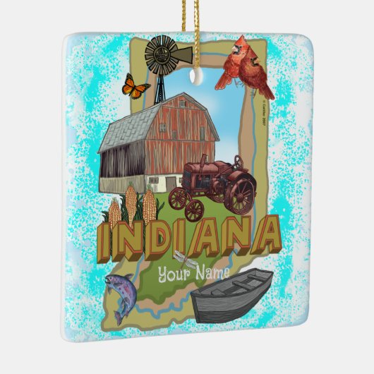 Indiana Keramikornament (Rechts)