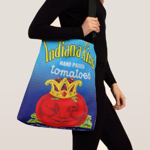 Indiana-King-Tomaten-Etikett Tragetaschen Mit Langen Trägern