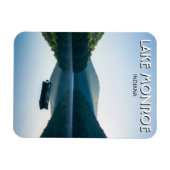 Indiana Lake Monroe Travel Magnet (Horizontal)