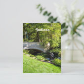 Indiana Landschaft Postkarte (Stehend Vorderseite)