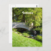 Indiana Landschaft Postkarte (Vorne/Hinten)