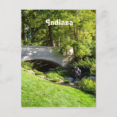 Indiana Landschaft Postkarte (Vorderseite)