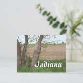 Indiana-Landschaft Postkarte (Stehend Vorderseite)