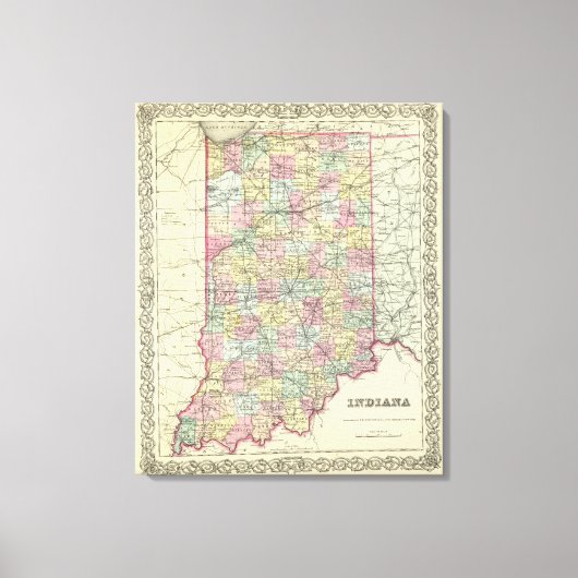 Indiana Leinwanddruck (Vorderseite)