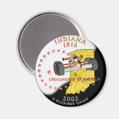 Indiana Magnet (Vorderseite/Rückseite)