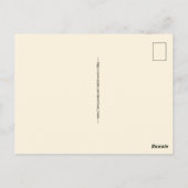 Indiana Message Postcard Postkarte (Rückseite)