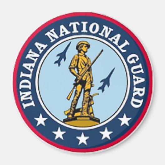 Indiana National Guard Magnet (Vorne)