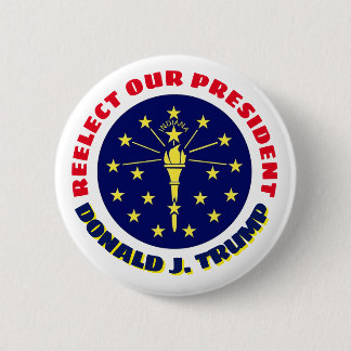 Indiana: Neuwahl unseres Präsidenten Button