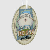 Indiana Nurse Ornament (Vorderseite)