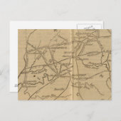 Indiana, Ohio, Kentucky Postkarte (Vorne/Hinten)