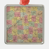 Indiana Ornament Aus Metall (Vorne)