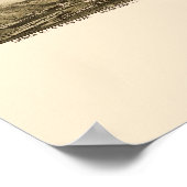 Indiana, PA Panoramic Map - 1900 Poster (Ecke)