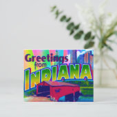 Indiana Postcard Postkarte (Stehend Vorderseite)