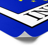 Indiana Poster (Ecke)