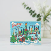 INDIANA Postkarte (Stehend Vorderseite)