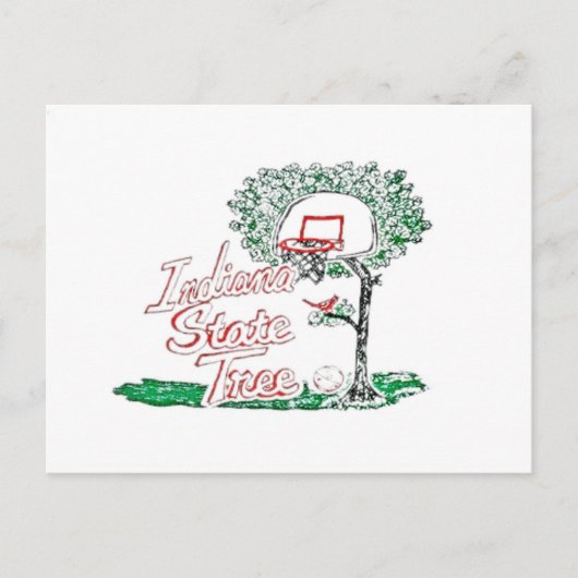 Indiana Postkarte (Vorderseite)