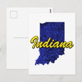 Indiana Postkarte (Vorne/Hinten)