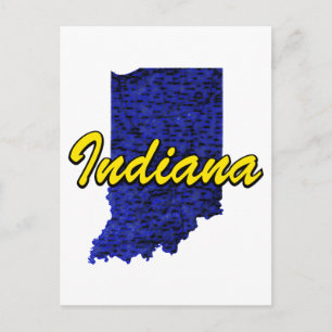 Indiana Postkarte