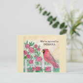 Indiana Postkarte (Stehend Vorderseite)