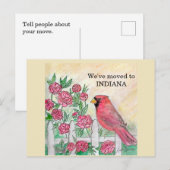 Indiana Postkarte (Vorne/Hinten)