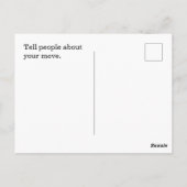 Indiana Postkarte (Rückseite)