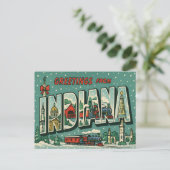 INDIANA Postkarte (Stehend Vorderseite)