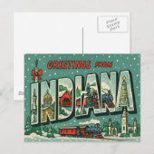 INDIANA Postkarte (Vorne/Hinten)