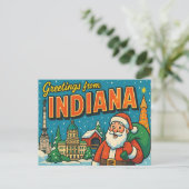INDIANA Postkarte (Stehend Vorderseite)