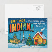 INDIANA Postkarte (Vorne/Hinten)