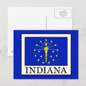 Indiana Postkarte (Vorne/Hinten)