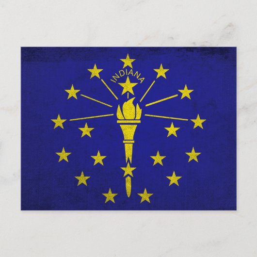 Indiana Postkarte (Vorderseite)