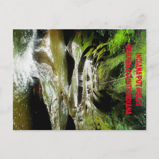 Indiana Pot Holes Postkarte