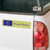Indiana Proud Native Autoaufkleber (Auf Lkw)