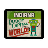 Indiana Robot - Funny Vintag Magnet (Horizontal)