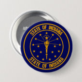Indiana Round Emblem Button (Vorne & Hinten)