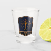 Indiana Schnapsglas (Vorderseite)