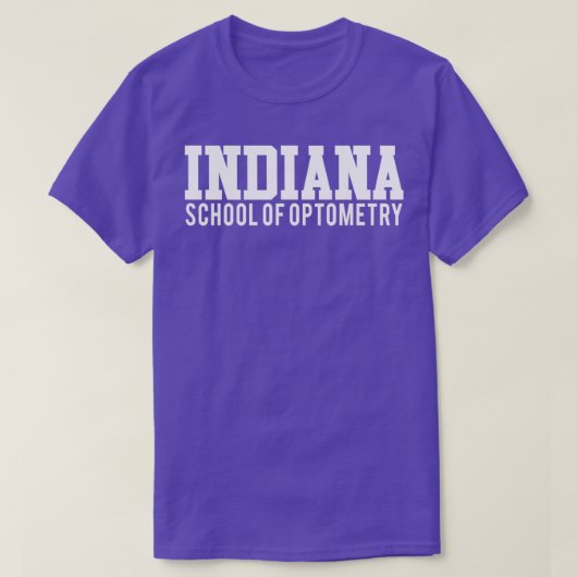 Indiana School of Optometrie T-Shirt (Design vorne)