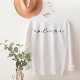 Indiana Script Staat Women's Sweatshirt