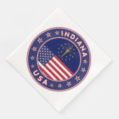 Indiana Serviette (Ecke)