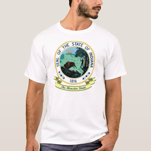 Indiana-Siegel T-Shirt (Vorderseite)