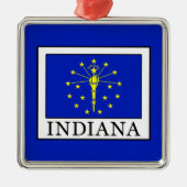 Indiana Silbernes Ornament (Vorne)