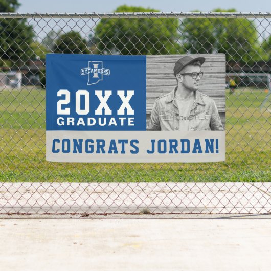 Indiana Staat Graduate Banner (Insitu)