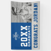 Indiana Staat Graduate Banner (Vertikal)