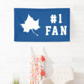 Indiana Staat Leaf Banner (Insitu)