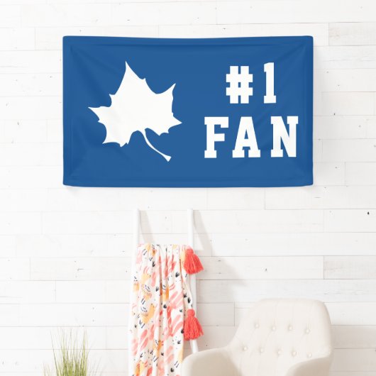 Indiana Staat Leaf Banner (Insitu)