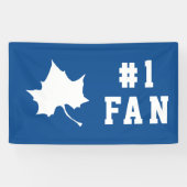 Indiana Staat Leaf Banner (Horizontal)