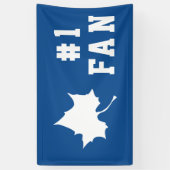 Indiana Staat Leaf Banner (Vertikal)