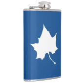 Indiana Staat Leaf Flachmann (Rechts)